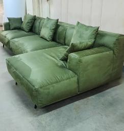 Стильный угловой диван на заказ.
